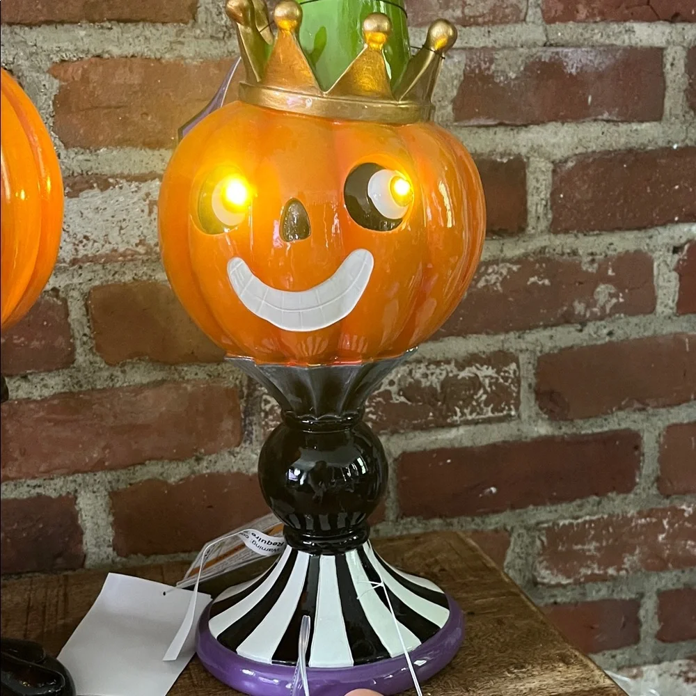 Festive Orange Pumpkin Decor by [Brand] - Picture 13 of 13